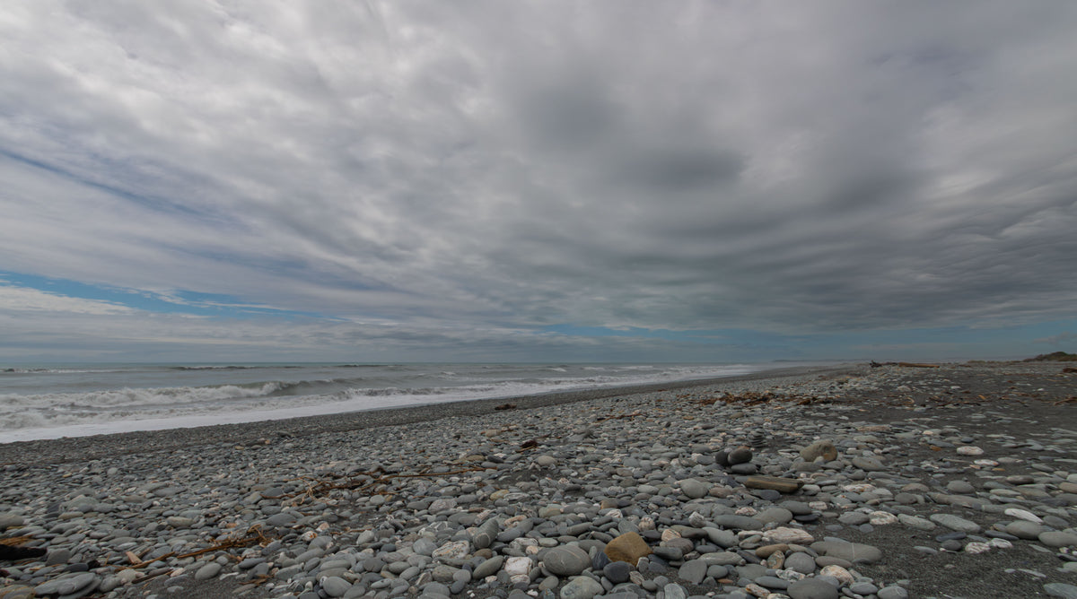 Stone Strewn Shoreline
